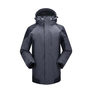 雷克兰时尚款新雪丽户外防寒夹克（灰色）含内胆，M,,PR10+T200，季节性产品