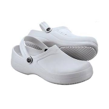 SFC 厨师鞋/凉鞋拖鞋，防滑防油防水，白色，40，355011