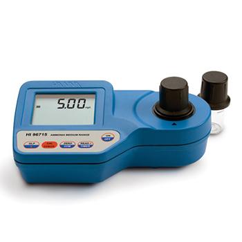 微电脑氨氮（MR）浓度测定仪，测量范围：0.00 to 9.99 mg/L，HI96715