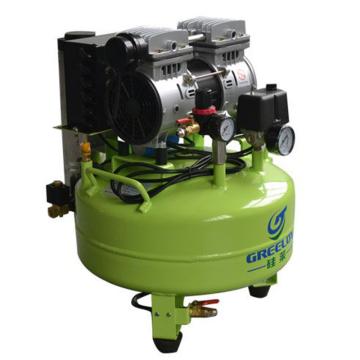 静音无油空压机 带干燥器，排气量：118L/min，硅莱