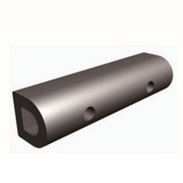 D型防撞缓冲块-优质原生橡胶,黑色,重32kg,含安装配件,1000×200×200mm，14467