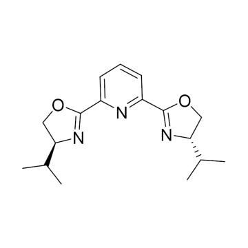 CAS：118949-61-4|(S,S)-2,6-双(4-异丙基-2-恶唑啉-2-基)吡啶|98%|600589-5g