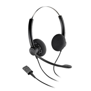 缤特力（Plantronics）SP12-QD双耳头戴式降噪耳机 免持听筒耳麦麦克风 客服中心