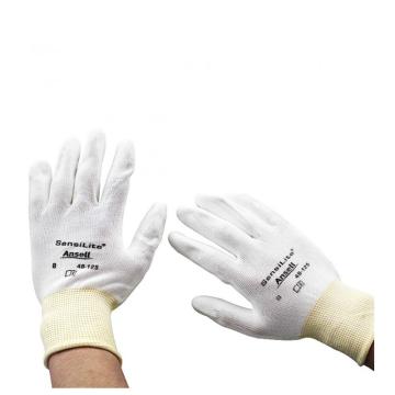 Ansell 48125010涂层手套，白色衬里，白色涂层，144副/箱
