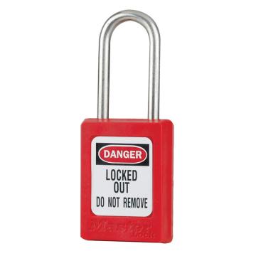 Master LockS33系列轻型热塑安全挂锁，S33RED