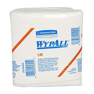 工业擦拭纸，WYPALL  L40  折叠式  56张/包 18包/箱