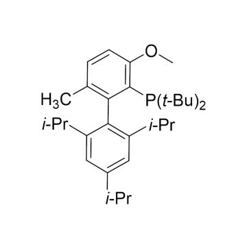 CAS：1262046-34-3|2-(二-叔丁基磷)-3-甲氧基-6-甲基-2'4'6'-三异丙基-联苯|98%|600738-500mg