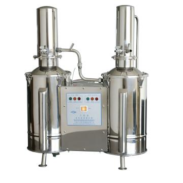 不锈钢电热蒸馏水器(重蒸),5升/时,DZ5C,三申