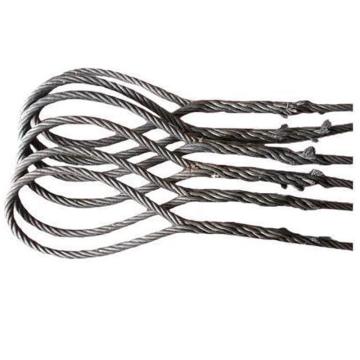 油性钢丝绳（手工编扣编好） ￠19.5mm*8米