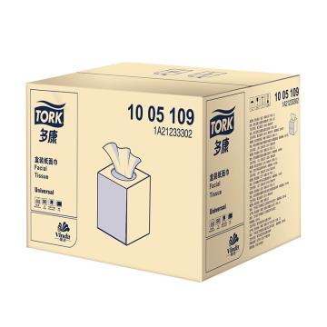 多康80抽2层立方盒面巾纸  60盒/箱  纸张规格：190*195 单位（箱）