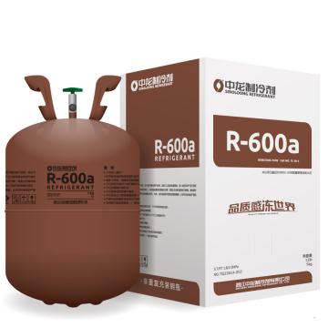 制冷剂，中龙，R600a，5kg/瓶