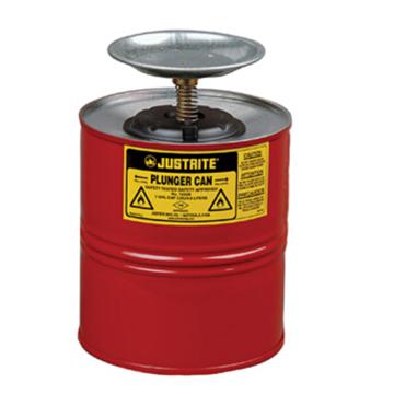 JUSTRITE/杰斯瑞特 1加仑/4升钢制活塞罐，10308
