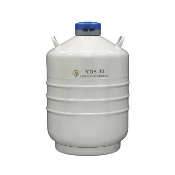 贮存型液氮生物容器，含6个120mm高的提桶，YDS-30