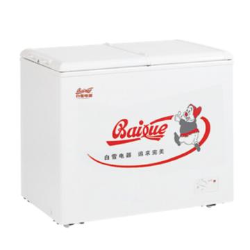 白雪 242L转换型冷冻冷藏箱，BD/C-242A，蝶形盖门，冷冻、冷藏、速冻、微冻随心换。热卖型号
