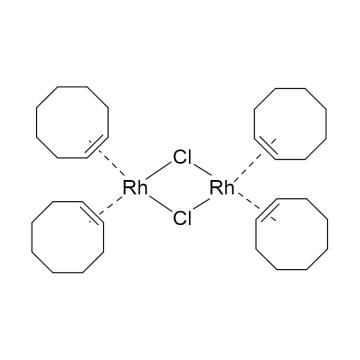 CAS：12279-09-3|双环辛烯氯化铑二聚体|98%|600200-250mg|0-4°C