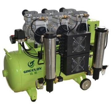 静音无油空压机 带干燥器，排气量：310L/min