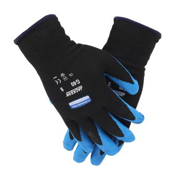 金佰利 40226A-M G40 蓝黑发泡丁腈涂层手套，12副/袋，5袋/箱