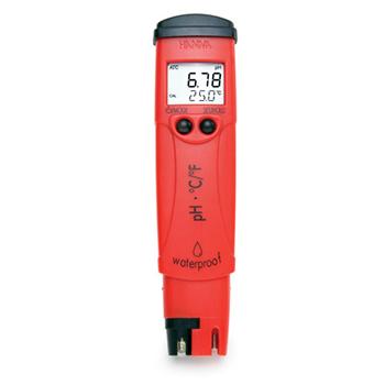 pH计，哈纳 防水型pH/温度笔式测定仪（pHep5），HI98128