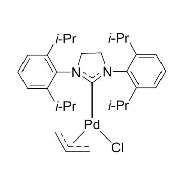 CAS：478980-01-7|烯丙基氯化[1,3-双(2,6-二-异丙苯基)-4,5-二氢咪唑-2-基]钯|97%|600112-1g