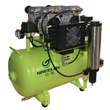 静音无油空压机 带干燥器，排气量：236L/min
