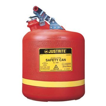 JUSTRITE/杰斯瑞特 Ⅰ型圆形聚乙烯安全罐，5加仑/19升，14561