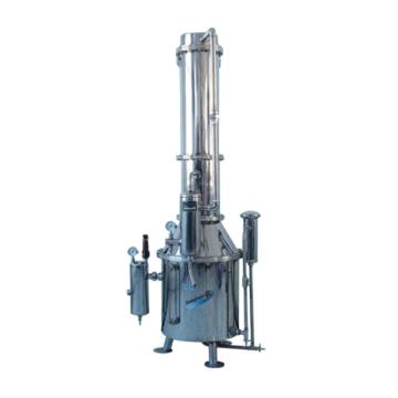 不锈钢塔式蒸汽重蒸馏水器,200升/时,TZ200,三申