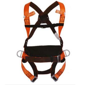 代尔塔 HAR14全身式两挂点带护腰安全带，501014