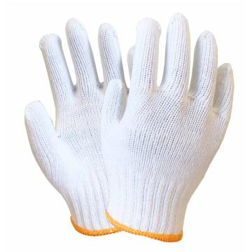 海太尔 0004 特纺手套，70%棉+30%涤，白色