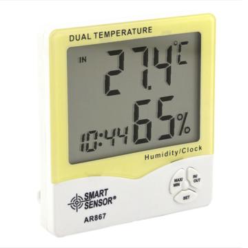 希玛/SMART SENSOR 数字式温湿度计AR867，-50~70℃，20~99%RH