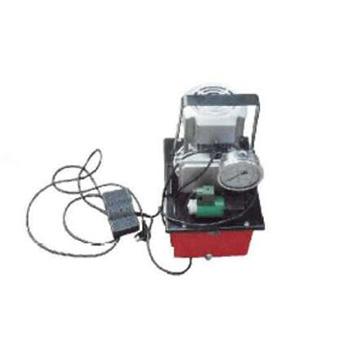德克液压电动泵，工作压力：63MPA，流量：2.5（L/min），电压380/220V，功率：0.75KW，储油量：8L，DYB-8000E