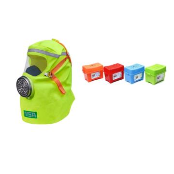 MSA 10159073 S-CAP 消防自救呼吸器，家庭装，3个/箱，橙色包装箱