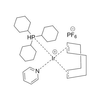 CAS：64536-78-3|1,5-环辛二烯(吡啶)(三环己基磷化氢)铱六氟磷酸盐|98%|600039-50mg