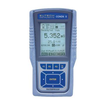 便携式电导率/TDS/盐度测量仪，防水CyberScan CON 600 高级便携式电导率/电阻率/TDS/盐度仪