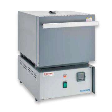 台式马弗炉，热电，F48000，炉腔容积：5.8L，控温范围：100~1200℃，订货号F48010-33CN