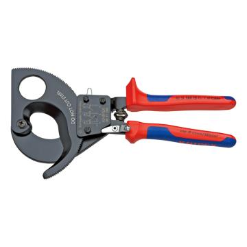 凯尼派克 Knipex   电缆剪棘轮作用型（涂漆，采用双色双重材料手柄）95 31 280