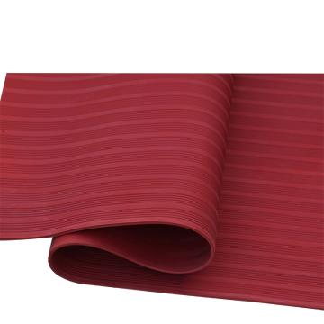 华泰 耐高压防滑平面绝缘垫 绝缘胶板 红色 12mm厚 1m宽 1米/卷 35kv