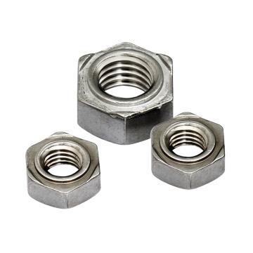 六角焊接螺母，DIN929，M6，不锈钢A2/SUS304,1000个/包