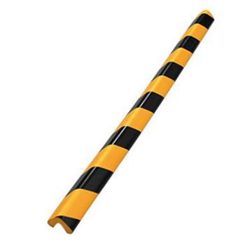 经济型防撞条（直角）-发泡橡胶材质,黄黑条纹,31×31×900mm，14492