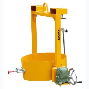 油桶吊夹,额定载重(kg):400,适合油桶规格(mm):直径570-600的钢桶或者带厚边塑料桶