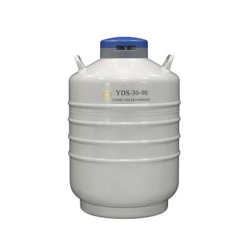 贮存型液氮生物容器，含6个120mm高的提桶，YDS-30-90