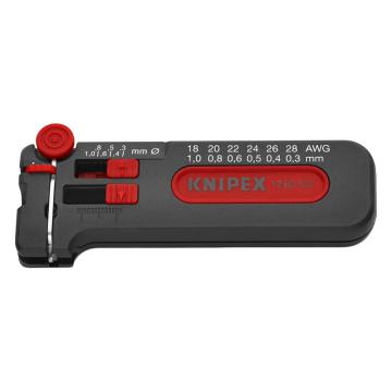 凯尼派克 Knipex 迷你型剥线工具（单独包装）,0.3-1.0mm2,12 80 100 SB