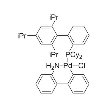 CAS：1310584-14-5|氯(2-二环己基膦基-2',4',6'-三异丙基-1,1'-联苯基)[2-(2'-氨基-1,1'-联苯)]钯(II)|98%|600643-5g