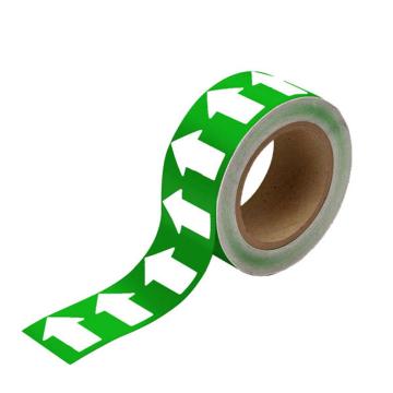 管道流向箭头带(绿)，高性能自粘性材料，50mm宽×27m长