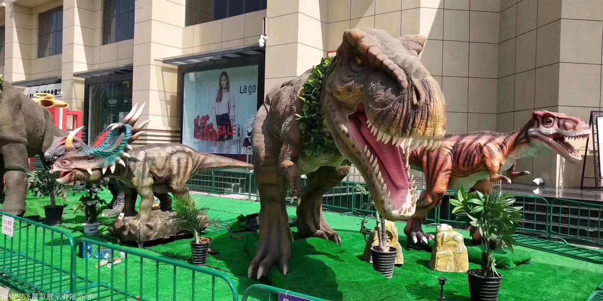郑州大型恐龙展霸王龙迅猛龙模型出租