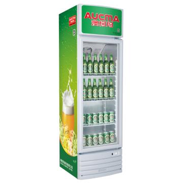 单门冷藏立式啤酒柜，澳柯玛，SC-329,0～10℃,595*575*1985