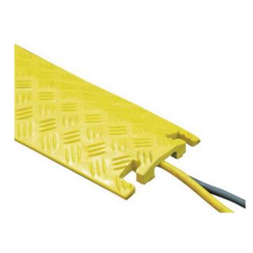 轻型线缆保护带-高强度塑胶材质,抗压强度2吨,黄色,1000×270×40mm，11118