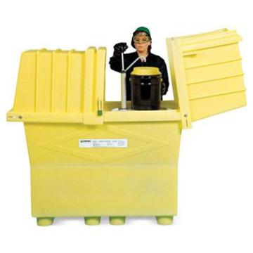 盛漏箱，ENPAC 加高型两桶装敞盖式盛漏箱