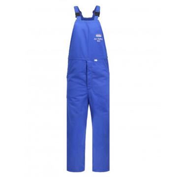 雷克兰 HRC 3级 26Cal/cm2 防电弧背带裤，蓝色，S（DH经济面料）