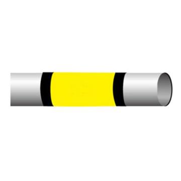 管道标识带，pipe banding tape，101.6mm*55m，白色