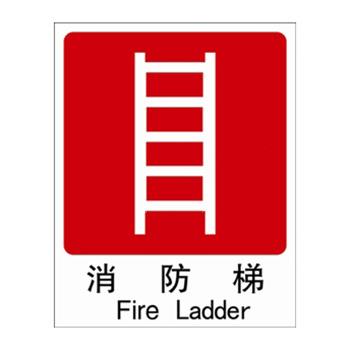 自发光塑料板消防梯，250*315mm